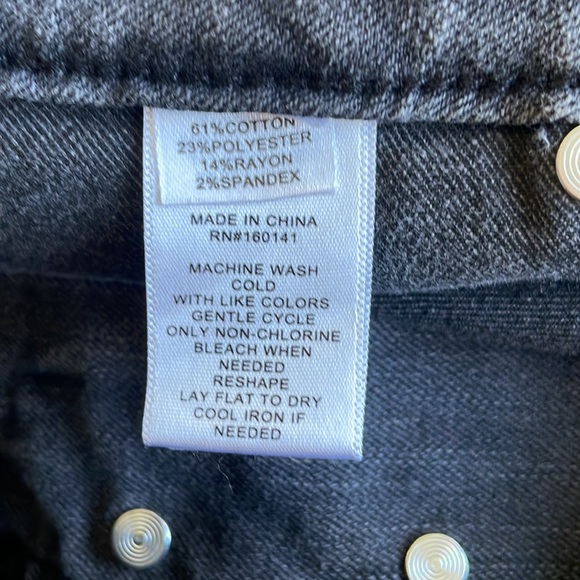 NWT Daily Thread Charcoal Grey Jeans. 20W - Picture 9 of 9